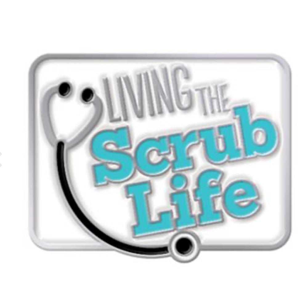 Image of Living The Scrub Life Lapel Pin