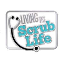 Image 1 of Living The Scrub Life Lapel Pin