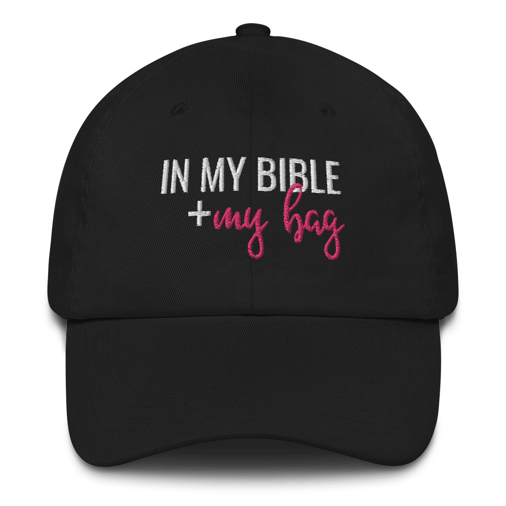 Image of In My Bible + My Bag Dad Hat