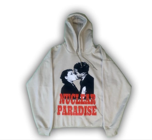 Image of Nuclear Paradise Hoodie - Sand Color