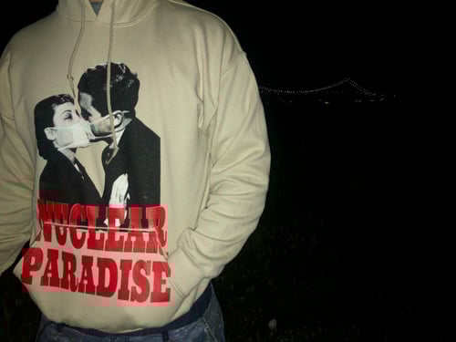 Image of Nuclear Paradise Hoodie - Sand Color