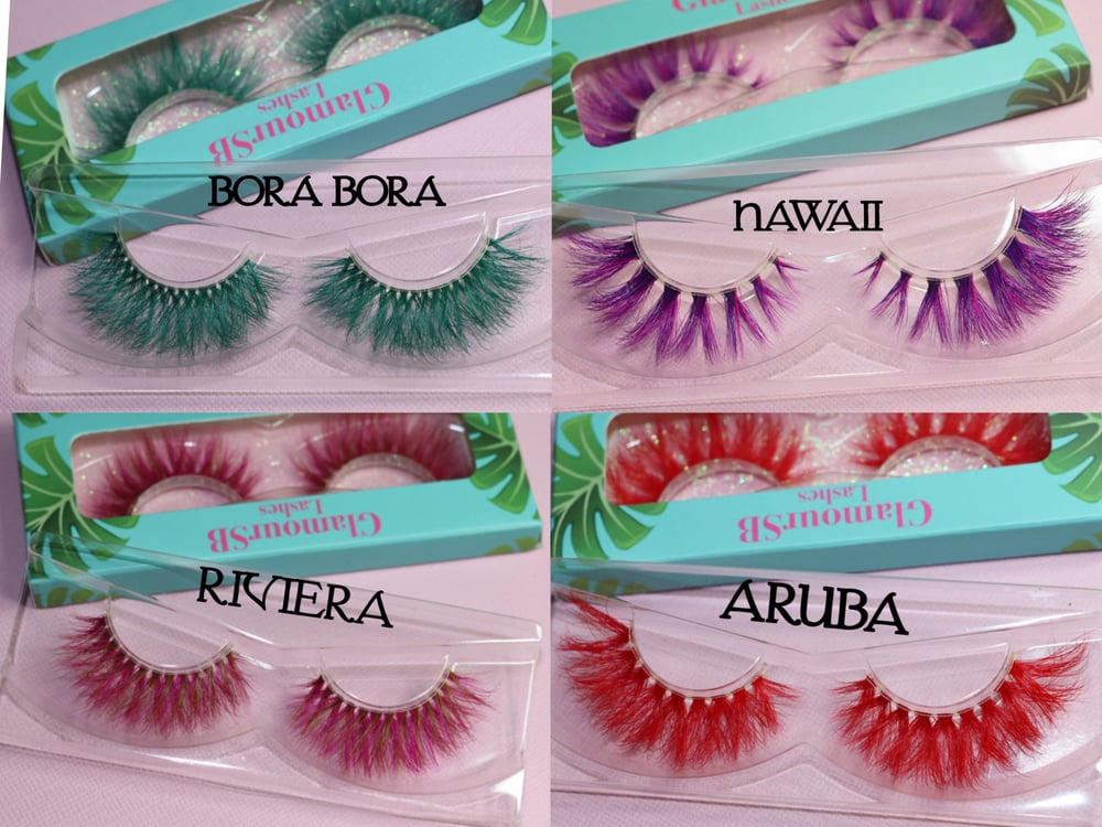 Image of TROPICAL COLLECTION 3D MINK LASHES