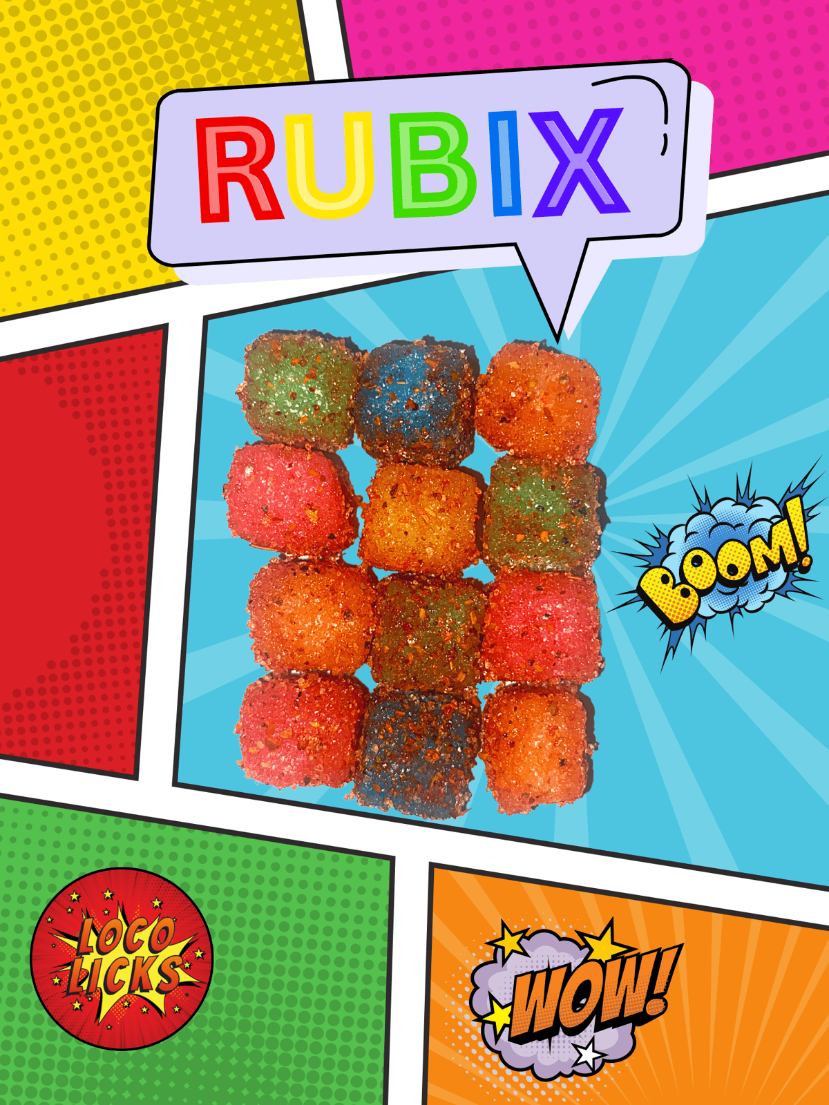 Image of Rubix (Gelatin Gummies)