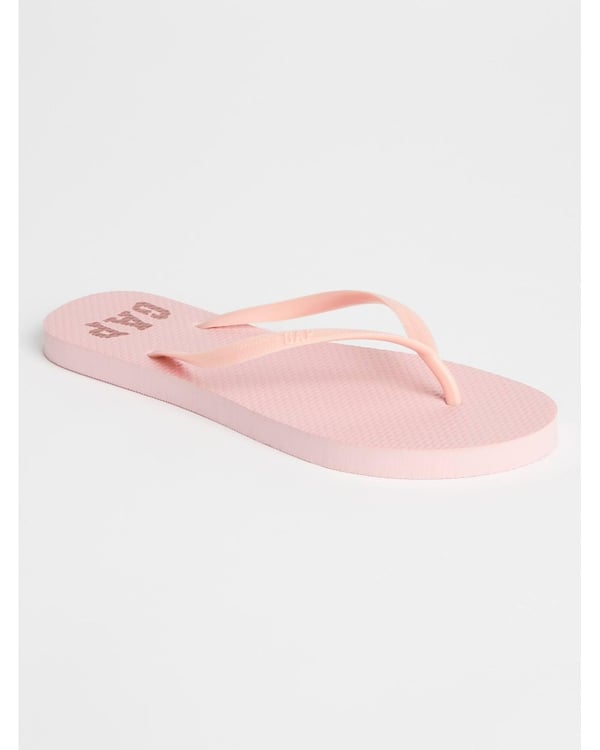 Image of GAP Print Flip Flops- Pink