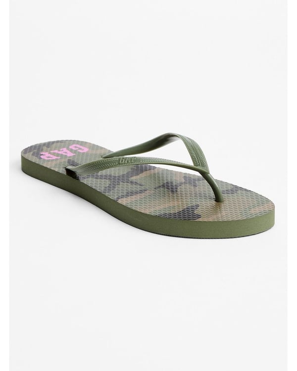 Image of GAP Print Flip Flops- Camo