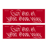 Image 2 of Simon Walker Bumper Sticker