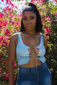 Sky Blue Chain Top