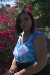 Cotton Candy V-Neck Top 