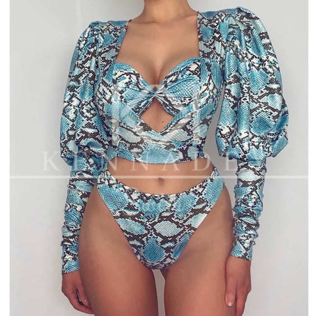 Three piece 2025 bikini set