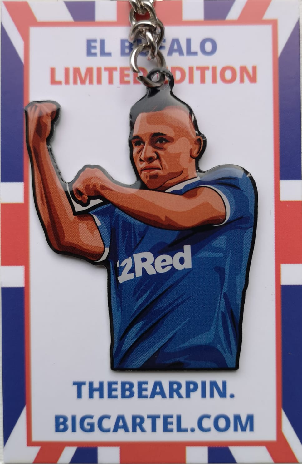 Limited Edition - Alfredo Morelos Keyring