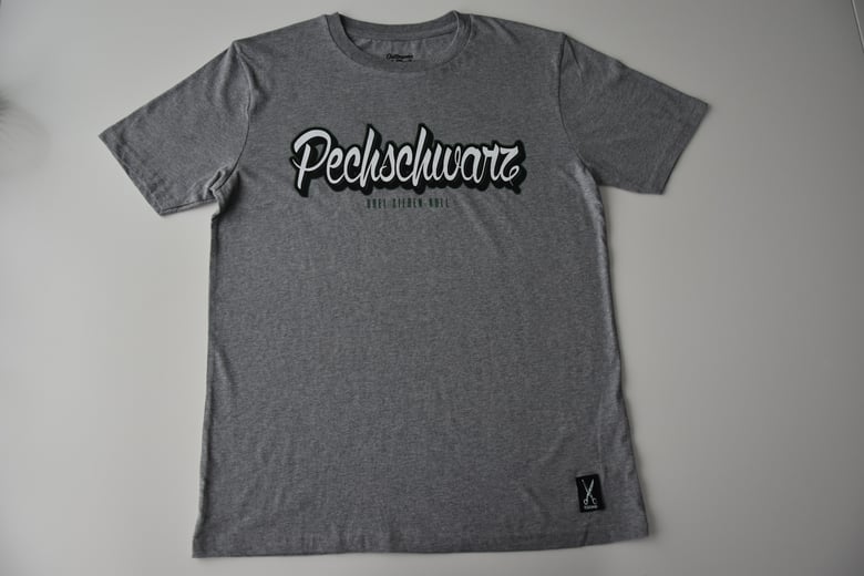 Image of Pechschwarz Basic-Shirt + Tasse GRATIS