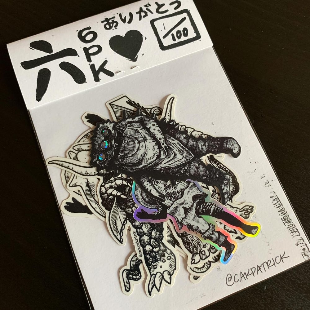 KAIJU Sticker Pack | Cakpatrick