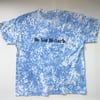Everyday Tie Dye Do Not Disturb T Shirt "Black on Blue"