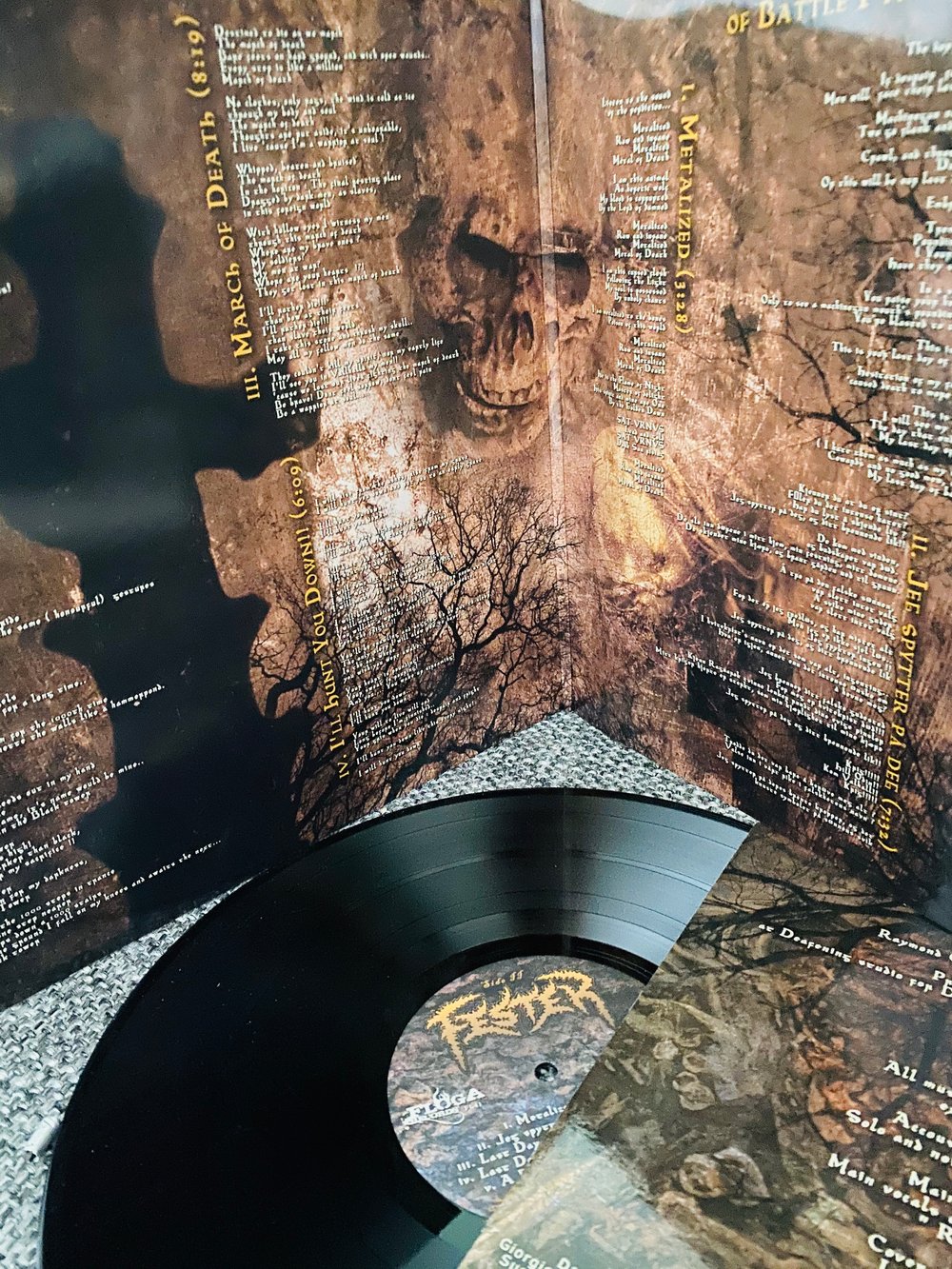 «A celebration of Death» gatefold vinyl