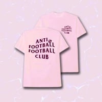 Anti Football Football Club Tee Pink