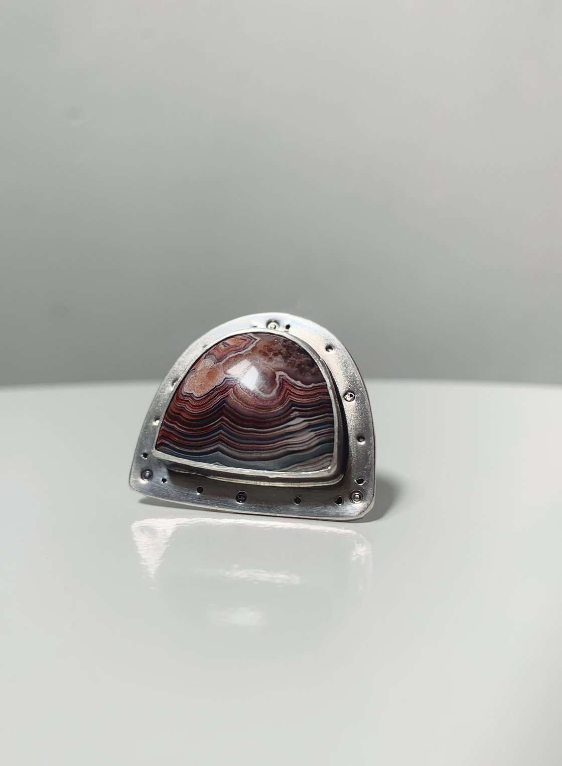 Image of Laguna Lace Agate Ring