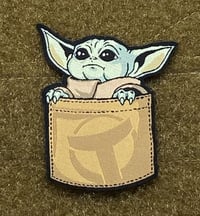 Image 1 of POCKET BABY YODA MORALE PATCH