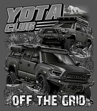 Image 3 of Yota Club "Off The Grid" Promo Shirt 