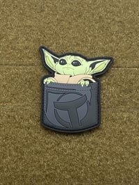 Image 4 of POCKET BABY YODA MORALE PATCH