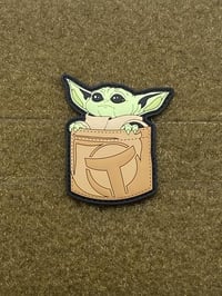 Image 3 of POCKET BABY YODA MORALE PATCH