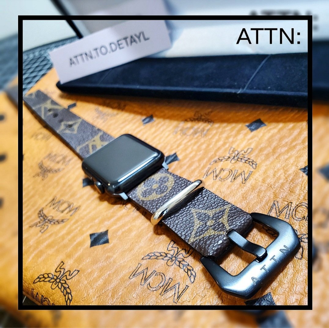 genuine louis vuitton apple watch band AUTHENTIC LOUIS VUITTON APPLE WATCH BAND | ATTN.TO.DETAYL