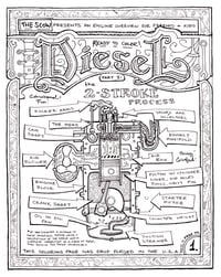 Image 2 of Diesel Engine Coloring Pages Downloadable PDF
