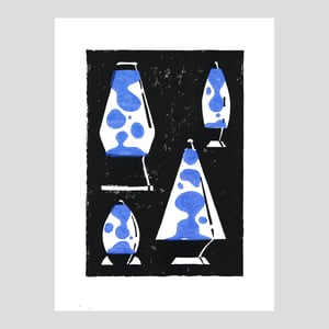 Lava Lamps / Linogravure 