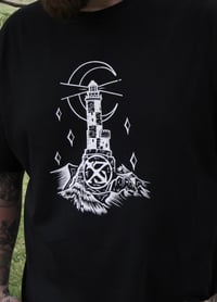 Image 2 of Rough Seas Light House T-shirt