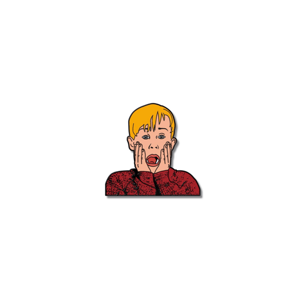 Image of 'Kevin Home Alone' Enamel Pin