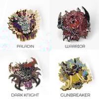 FFXIV Tank Enamel Pins