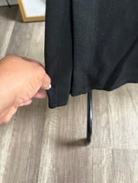 Image 2 of Black sweats with slits 