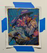 Image 6 of Blue  - 11x13" Acrylic on canvas