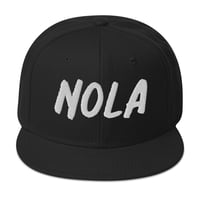 Image 1 of NOLA Flatbill Snapback Hat