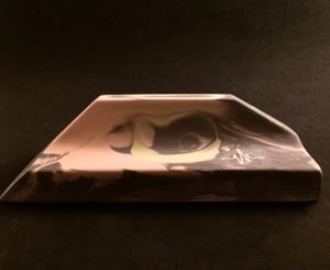 Image of Wired Ramps Slope'd Barrier Ledge (Dark Grey, Green and Pink)