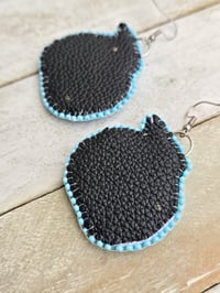 Image 3 of Orange Pumpkin earrings 