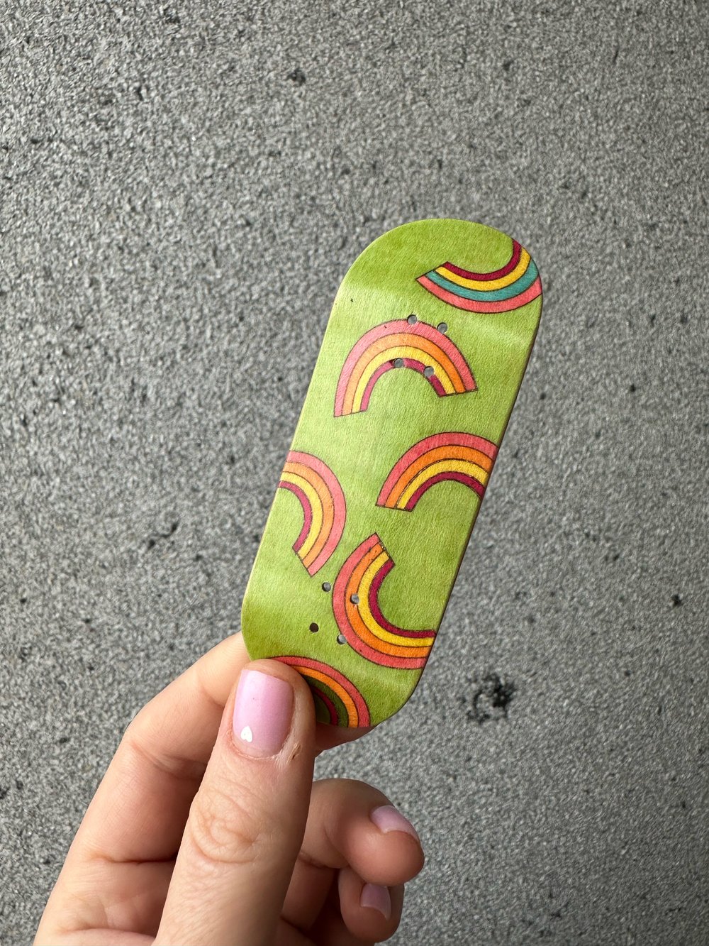 Image of Rainbow popsicle deck 
