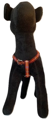 Image 2 of Red Plaid - Step-in Harness