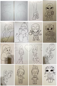 Cartoon Canvases