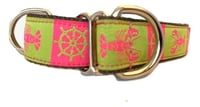 Lady Lobster - Martingale Dog Collar