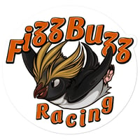 FizzBuzz Racing Logo Sticker