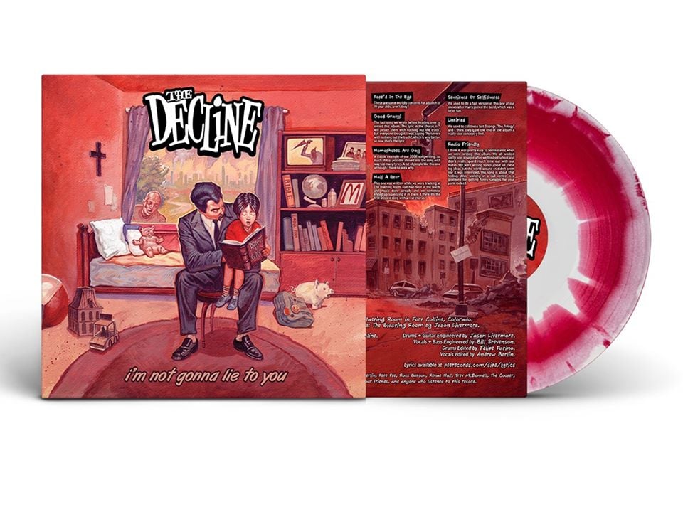 Vinyl 12" Album - "I'm Not Gonna Lie To You" - Opaque Red/Cream Effect Vinyl 