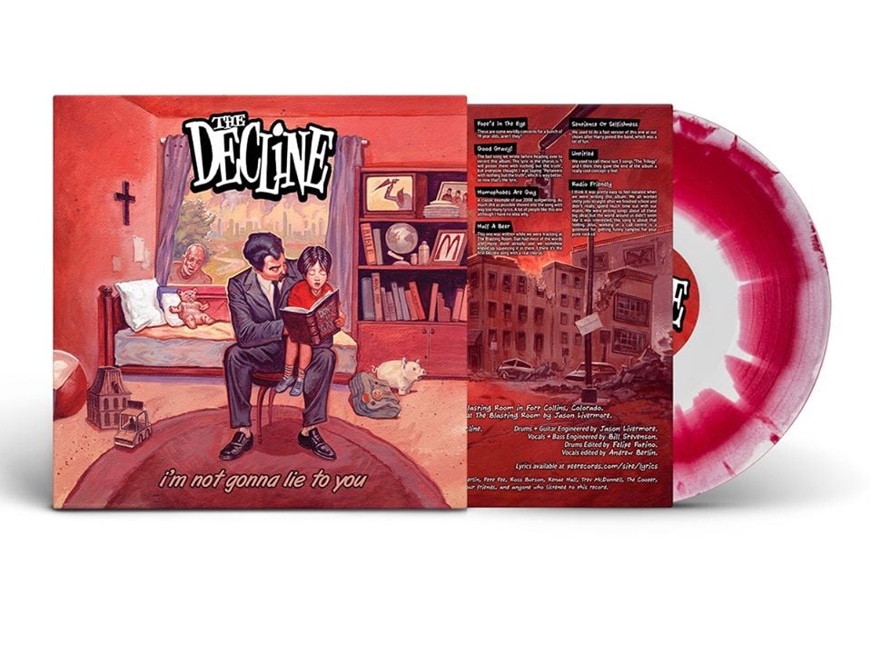 Vinyl 12" Album - "I'm Not Gonna Lie To You" - Opaque Red/Cream Effect Vinyl