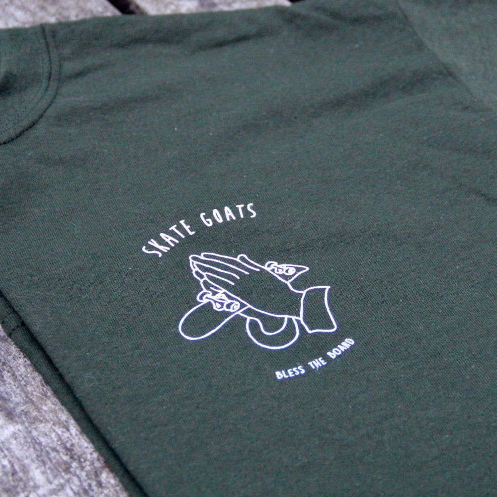 Image of Bless The Board Tee | Forest Green