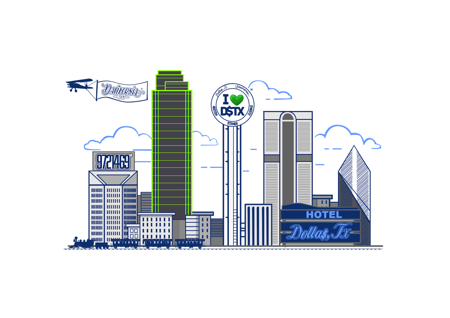 Image of Train J's- Gray Tee