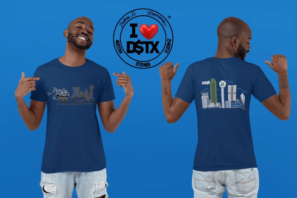 Image of Train J's- Navy Tee