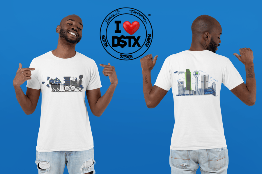 Image of Train J's- White Tee