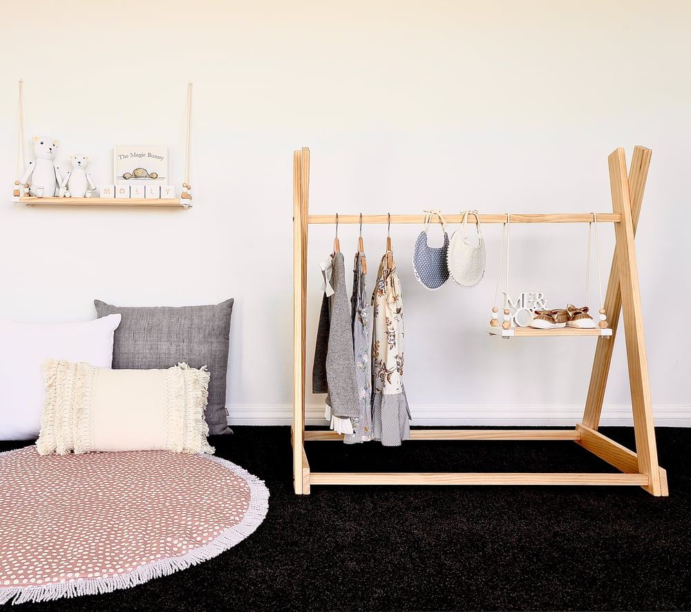 Wooden Kids Clothing Rack | IZY + NIX BOUTIQUE