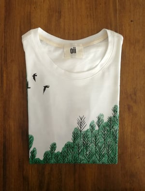 Image of Camiseta algodón bosque
