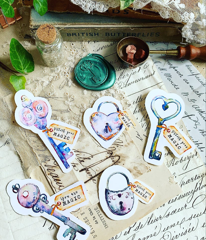 Image of Unlock your magic Sticker set