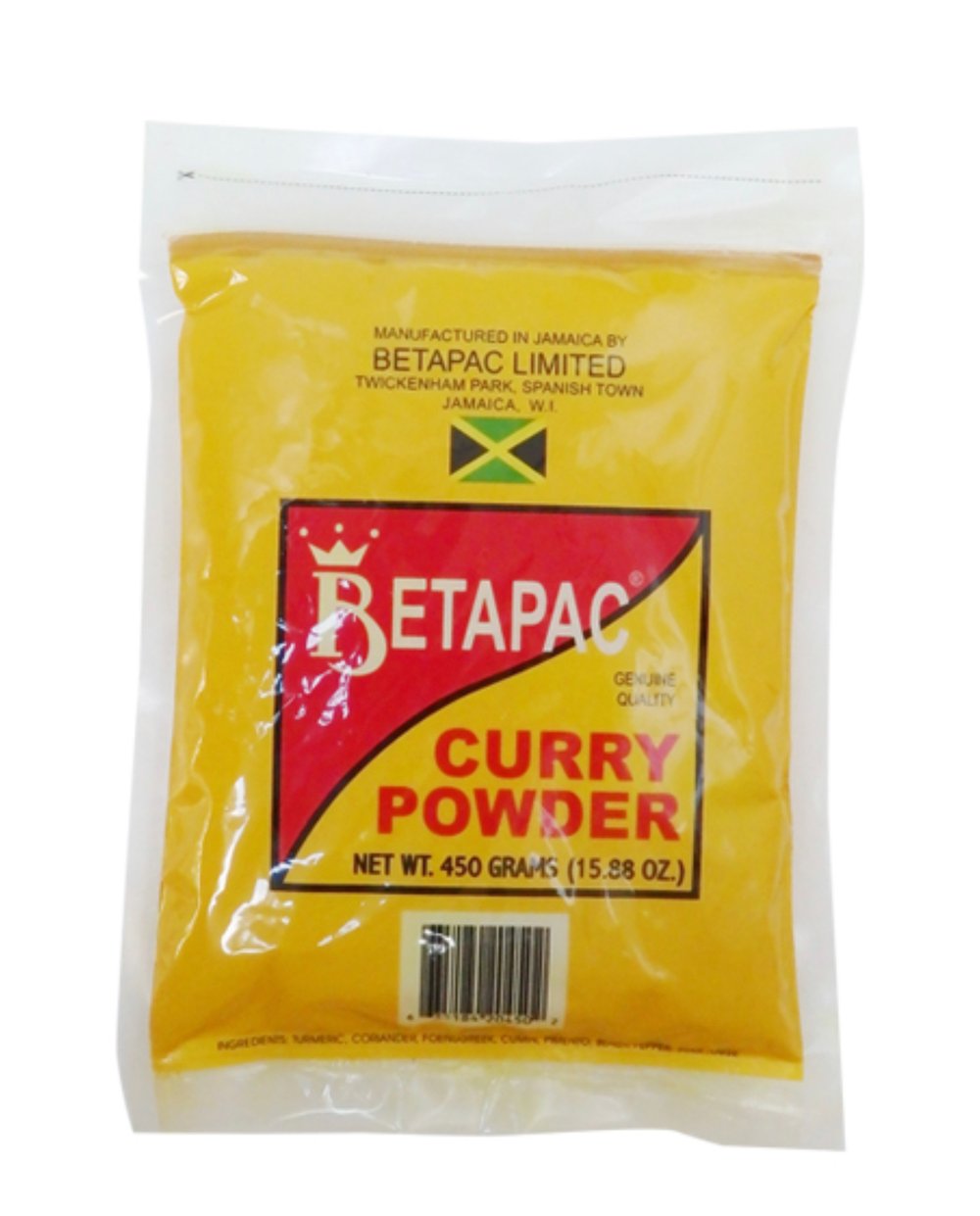Betapac big curry 450grams 
